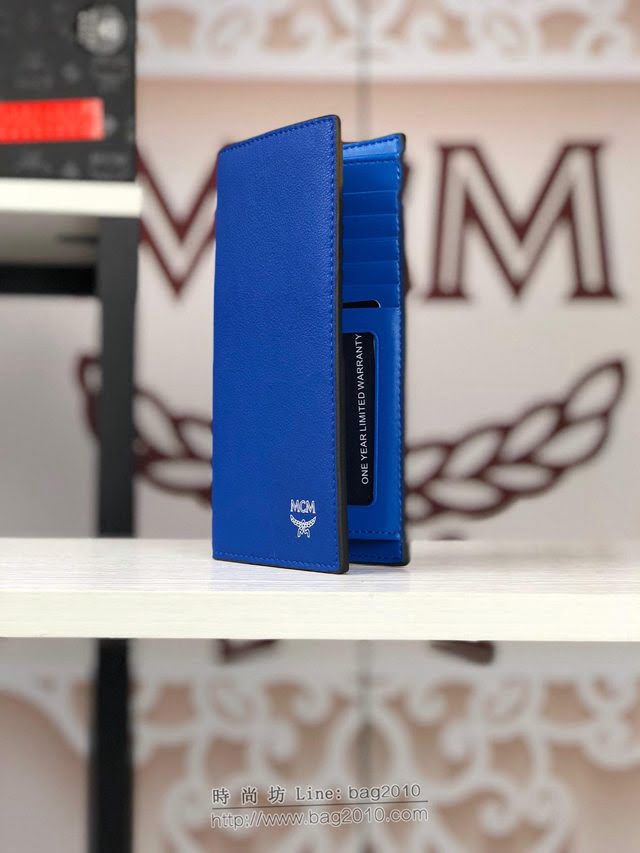 MCM錢包 原單 8020 MCM男士兩折長款錢包 休閒式錢夾票夾  mdmc1449